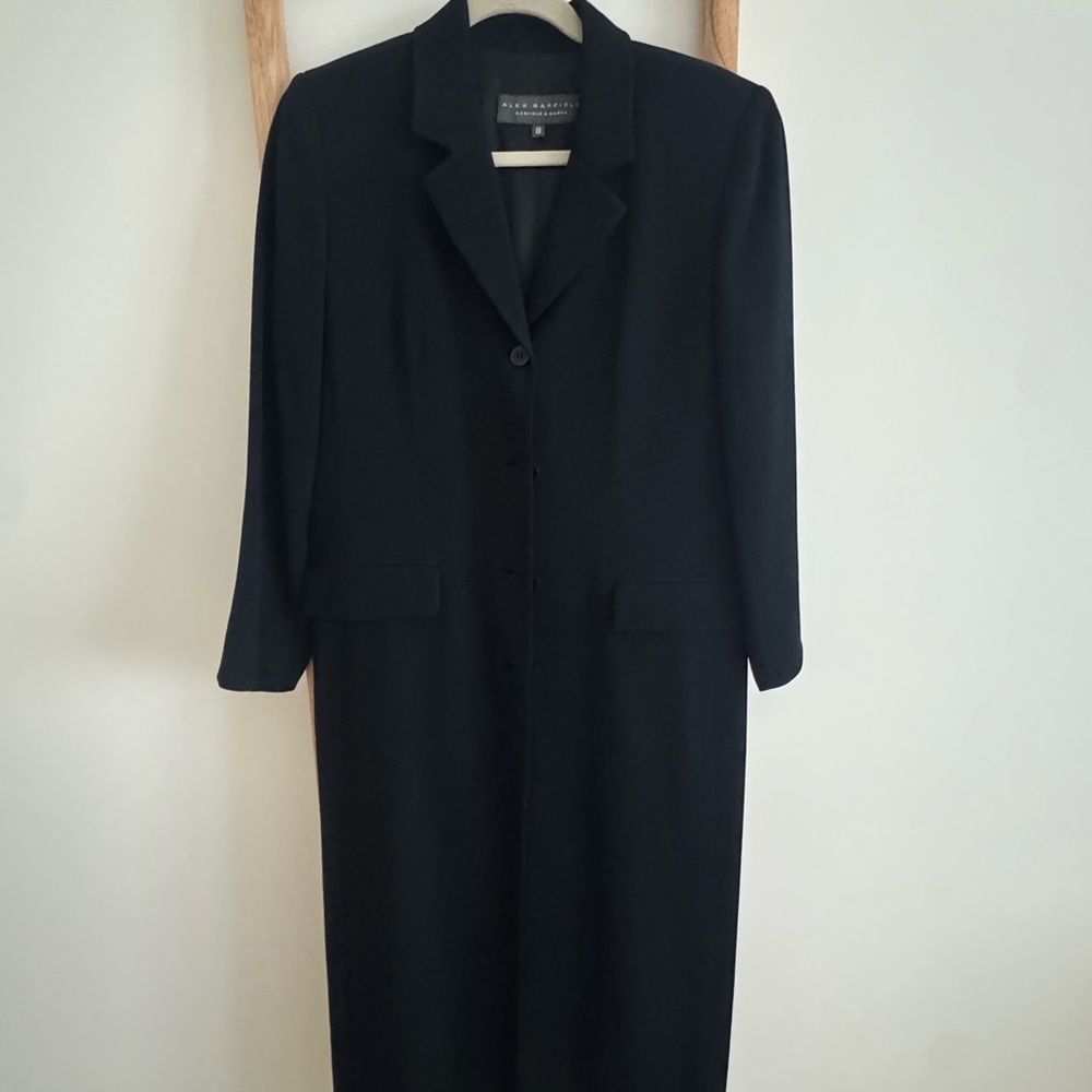 Black Long Coat by Alex Garflied